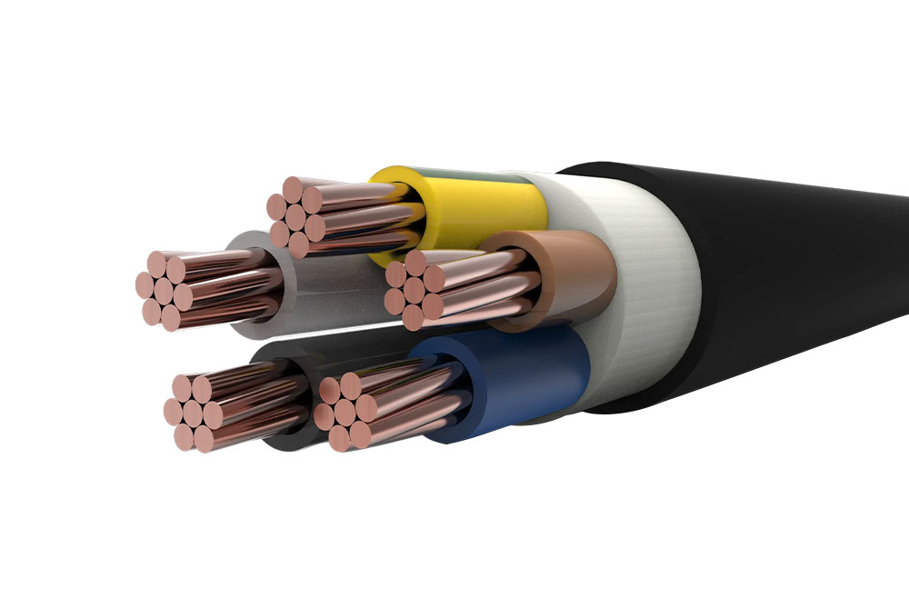 N2XRH Cu/XLPE/LSZH/SWA/LSZH 0.6/1kV Cable